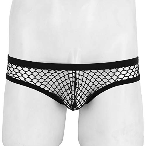 Freebily-Slip-Uomo-Sexy-in-Rete-Traspirante-Elastico-Vita-Bassa-Tanga-Brasiliana-Bikini-Pene-Pouch-Brief-Prospettiva-Fishnet-Hot-Lingerie