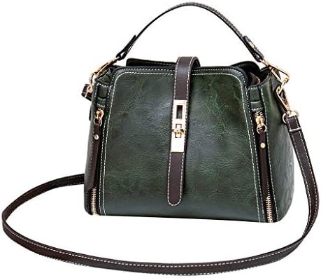 JIUDASG Women's Fashion Zipper Joker Bucket Bag Single Shoulder Messenger Bags