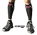 Running Compression Calf Sleeves by PPS - Guaranteed - Stop Fatigue Fast & Relieve Shin Splints, Cramps, Leg Pain, Boost Circulation-True Graduated Leg Compression Sleeves for Women & Men (L/XL)