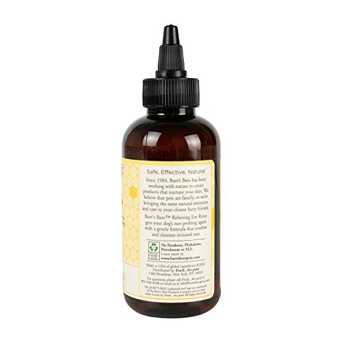 Burt's Bees for Dogs Care Plus+ Natural Relieving Ear Rinse With