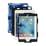 iPad Mini 4 Case ,Aceguarder New Design iPad Mini 4 Case Rainproof Dirtproof Shockproof Cover Case With Stand Super Protection for iPad Mini 4 (Navy-Black)