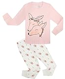 Girls Pajamas Children Deer Sleepwear Toddler Christmas Gift Sets Size 2-7 Years