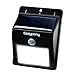 Solar Light, Cozypony 8 LED Outdoor Solar Powerd Wireless Security Motion Sensor Light, Motion Activated for Patio, Deck, Yard, Garden,Driveway
