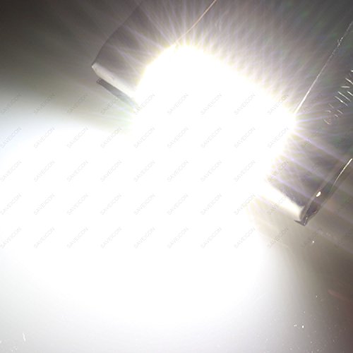 SAWE - Extremely Bright 42MM 1.72" 3014 48-SMD Festoon Dome Map Interior LED Light Bulbs Lamp For 211-2 212-2 569 578 (4 pieces) (White)