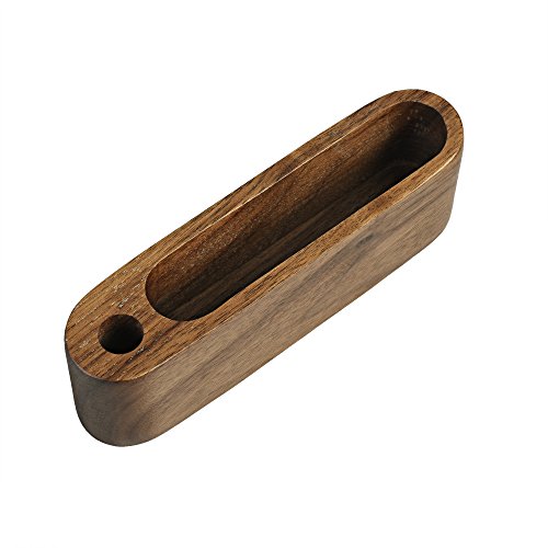 image for CM COSMOS Wood Business Card Holder Name Card Holder Display Stand Car