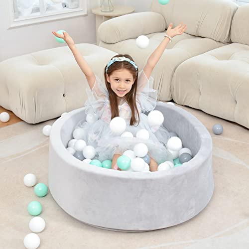 Zinvoda Foam Ball Pit, Kiddie Memory Ball Pits for Toddlers Kids Babies