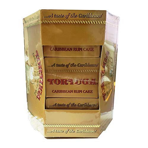 Tortuga Caribbean Rum Cake 4 Oz (3 PACK) Coconut, Pineapple, Chocolate