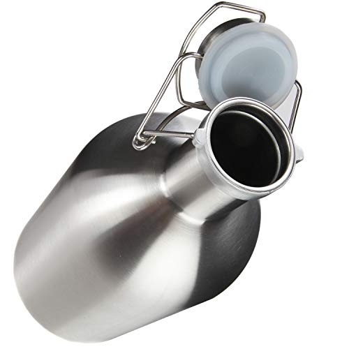 4 Trenton+Gifts+Stainless+Growler+Liters
