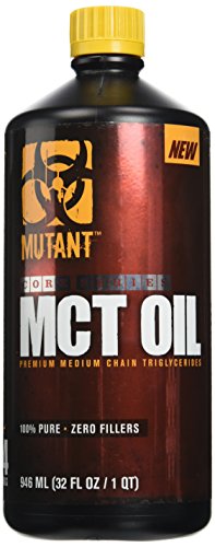 Mutant MCT Oil â€“ Better Than Regular Coconut Oil MCT OIL - Has No Trans-Fat And Is Specially Extracted From Coconut Oil To Provide 6x More Mcts Than Plain Coconut Oil â€“ 946ML (32OZ)