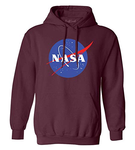 413MH0lV1IL NuffSaid NASA Meatball Logo Worm Hooded Sweatshirt Sweater Pullover - Unisex Hoodie - Image 7