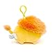 GUND Pusheen Pusheenimal Lion Plush Stuffed Animal Backpack Clip, Yellow and Orange, 5