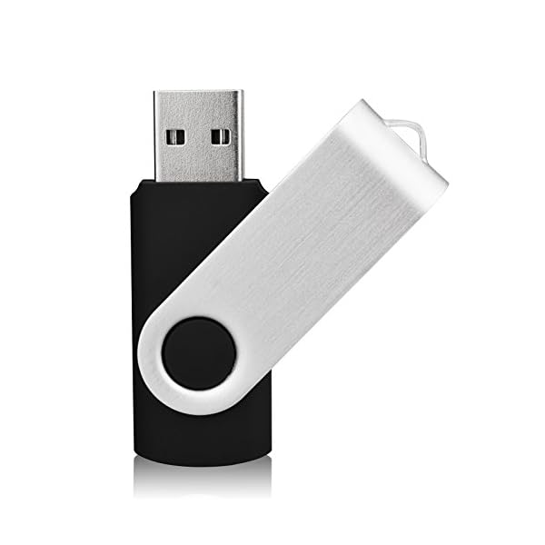 KEXIN USB-Flash-Laufwerk, 4 GB, USB 2.0, 4 GB, USB-Stick, für Datenspeicherung und -teilung, Schwarz, 100 Stück – Bild 5