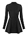 Becanbe Women's Long Sleeve V Neck Empire Line Tunic Top