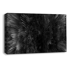 Canvas Wall Art for Living Room,Bedroom Home Artwork Paintings Colorful Energy Wave Ready to Hang - 12x18 inches