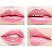 Rotus 30 Pack Pink Collagen Crystal Lip Care Gel Masks, Mouth & Lips Age Defying Masques - Concentrated Lip Mask Treatment with Collagen & Glycerin to Hydrate and Plump Your Lips (Pink)