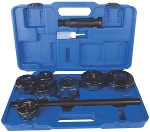 1/2" - 2" NPT ProFitterÂ Manual Ratchet Pipe Threader Set w/6 Die Heads