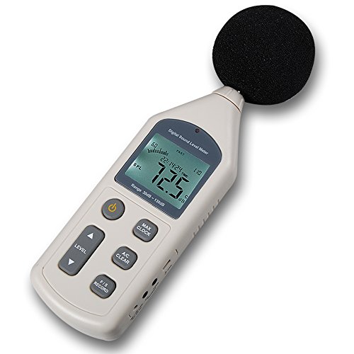 Digital Sound Pressure Level Meter 30 130 dB Decibel Noise