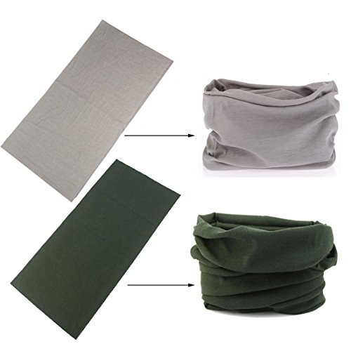 image for FAYBOX 6pcs Magic Wide Wicking Headbands For Men and Women Outdoor Hea