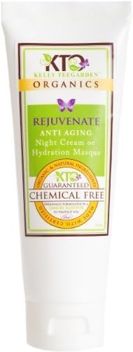 Kelly Teegarden Organics Rejuvenate Hydration Masque and Night Cream, 4 OZ by Kelly Teegarden Organics