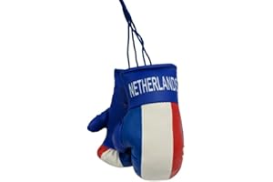 3D Crystal Mini Boxing Gloves - Red - Boxing - Mini Boxing Gloves - Decorative - 14 cm - Soccer Fan Gift