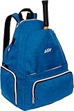 LISH Game Point Tennis Backpack w/Shoe Compartment - Racket Holder Equipment Bag for Tennis, Racquetball, Squash