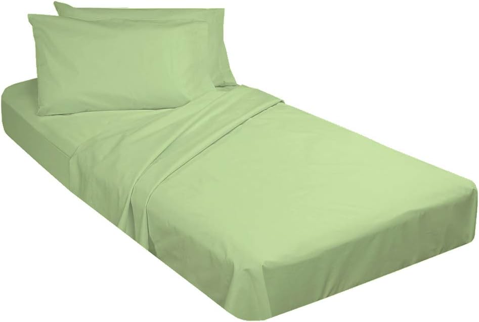 Cot Sheet and Pillow Case 4 Piece Set 1 cot Fitted Sheet