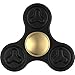 The Anti-Anxiety 360 Fidget Spinner [ALLOY METAL] Tri Spinner Figit Hand Toy for Relieving ADHD, Anxiety, Boredom Spins 3-5 Minutes (Black)
