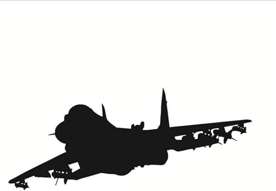 Pegatinas De Pared Calcomanías Avión A Reacción Etiqueta De La Pared