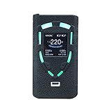 DSC-Mart Protective Case for Smok ProColor 225W TC, Silicone Skin Cover Rubber Sleeve Wrap Fits SMOK Procolor (black)