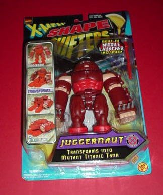 X-Men Shape Shifters Juggernaut Figure (Transforms Into Tank)