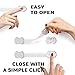 UMAY Child Locks - Baby Safety Locks Set Pack 6 - Great for Latches to Baby Proofing Cabinets, Appliances, Drawers, Toilet Seat - 3M Adhesive with Adjustable Strap & Latch System