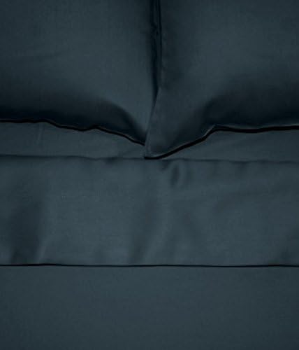 Bamboo Sheets by Aloha Soft - 4 Piece Bed Sheet Set - Includes Bed Sheets and Pillowcases - Lifetime Quality Guarantee (California King, Marine Blue)