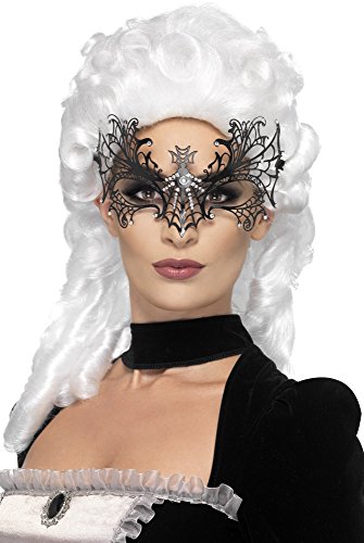 Ladies Black Widow Web Eyemask