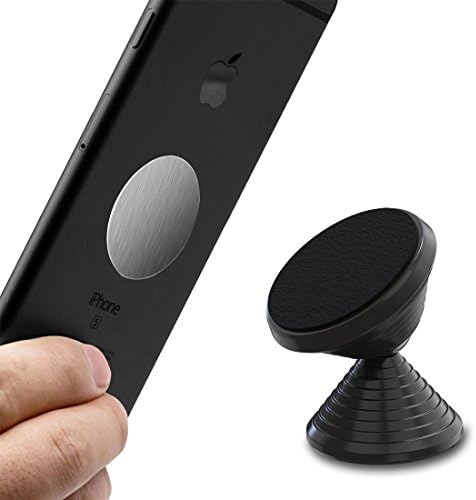 Universal Magnetic Cell Phone Holder, Car Mount Phone Holder, Suitable For All Phone Sizes And Tablets, Fits In Any Vehicle, +100 to Safeness &amp; Comfort (Black)