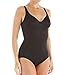 Naomi and Nicole Women's Unbelievable Comfort BodyBriefer, Black, 36D