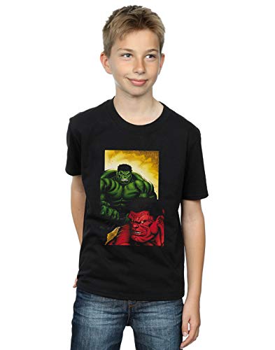 Marvel Universe Boys Red Hulk Vs Green Hulk T-Shirt