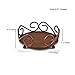 Thirstystone Bronze Cast Iron Scroll Coaster Holder Holds 4-4” Round Coasters