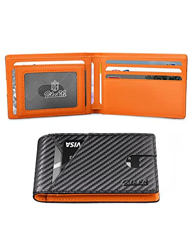 Carteras Para Hombres Zitahli Wallet For Men,Mens Wallet,Slim