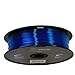 1.75mm Trans Blue PLA 3D Printer Filament - 1kg Spool (2.2 lbs) - Dimensional Accuracy +/- 0.03mm