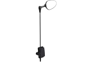 Bike Rear View Mirror,Durable ABS Helmet Rear View Mirror Safety Mountain Road Bike Adjustable Mirror With Clear View