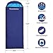 SONGMICS Sleeping Bag with Hood for 20℉-50℉, Lightweight Portable with Compression Sack, for 3-4 Season Traveling, Camping, Hiking, Backpacking, Outdoor Activitiesthumb 2