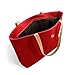 GEARONIC TM Korean Lady Women PU Leather Shoulder Handbag Shoulder Bag Red