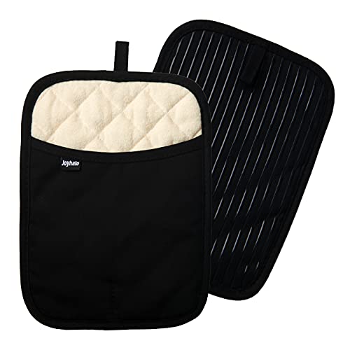 Joyhalo Pot Holders for Kitchen Heat Resistance Hot Pads with Cotton