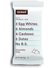 RXBAR, Chocolate Chip, Protein Bar, 1.83 Ounce (Pack of 24) Breakfast Bar, High Protein Snack