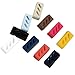 PINHEN Compatible with Fitbit Alta Fastener Ring 10pcs Mixed-Color Silicon Fastener Clasp Ring Compatible with Fitbit Alta Bands Fitbit Alta Accessories (10pcs Secure Silicon Rings)…