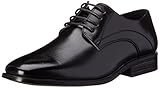 Stacy Adams Carmichael Plain Toe Lace-up Uniform Oxford Dress Shoe (Little Kid/Big Kid),Black,1 M US Little Kid