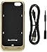 mophie juice pack plus - Protective Mobile Battery Pack Case for iPhone 6/6s ONLY- Gold