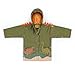 Kidorable Dinosaur Raincoat, Green, 4 Toddler