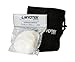 Myotek Chalk Bag and Ball Bundle for Rock Climbing, Gymnastics, Weightlifting, and Bouldering - 2oz Chalk Ball and Waist Belt Included - Large Size - Zippered Pocket for Valuables