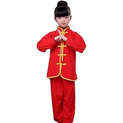 YEMYIQZ Kids Kung Fu Clothing Traditional Tai Chi